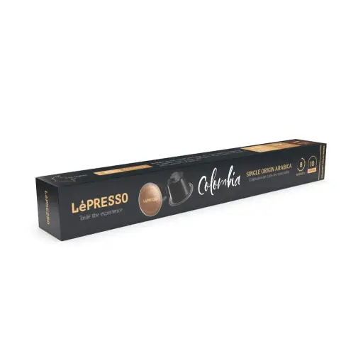 [7834953557518] LePresso Colombia Single Origin Arabica 10pcs Coffee Capsules LPCNACL