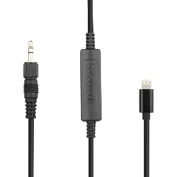 Saramonic LC-C35 3.5mm Locking Type Male Jack to Lightning Audio interface
