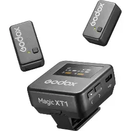 Godox Magic XT1 2.4GHz Wireless dual Microphone System with Type-C Adapter