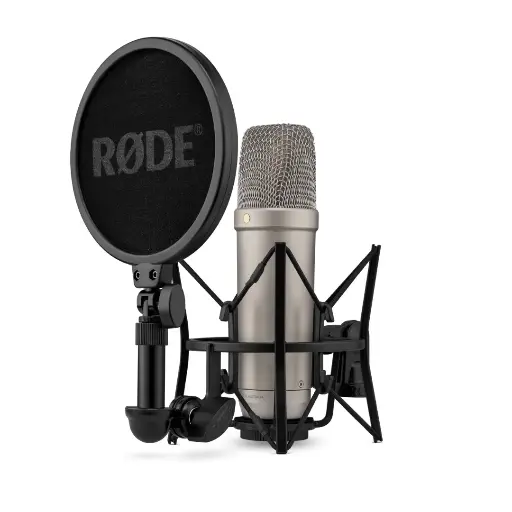 [698813010523] RODE NT1 5th Generation Large-Diaphragm Cardioid Condenser XLR/USB Microphone Silver