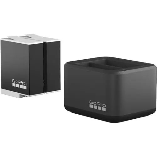 [818279028027] GoPro Dual-Battery Charger with Two Enduro Batteries for HERO9/10/11 Black ADDBD-211-AS